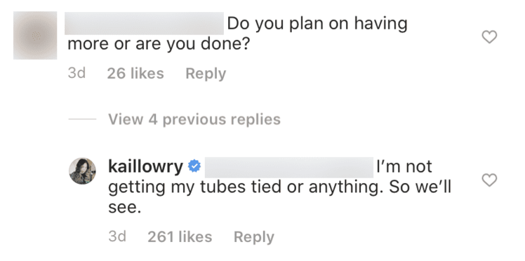 Teen Mom 2 Star Kailyn Lowry Says She Isn't Getting Her Tubes Tied After Baby No. 4