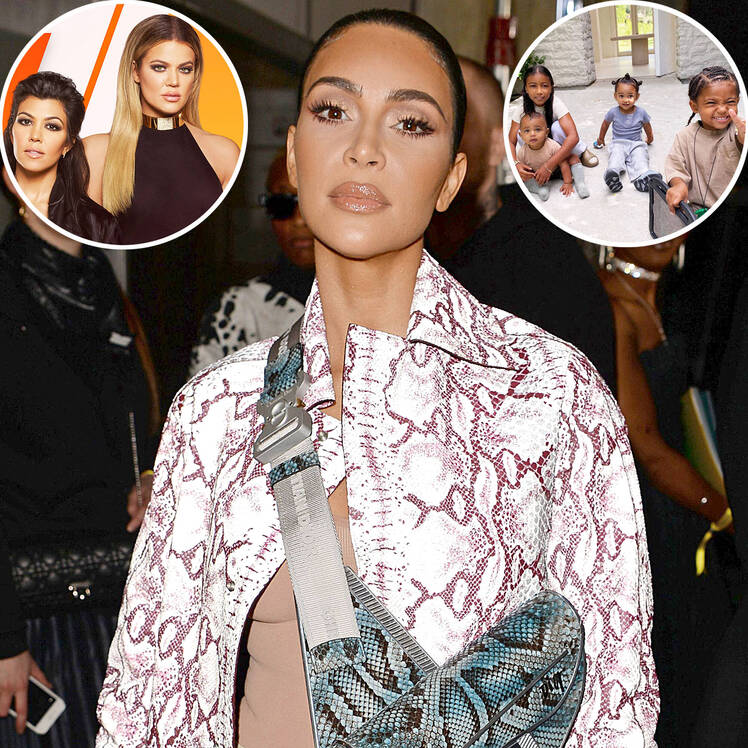 Kim Kardashian Sisters Are Rallying Together Shield Her Kids From Family Drama