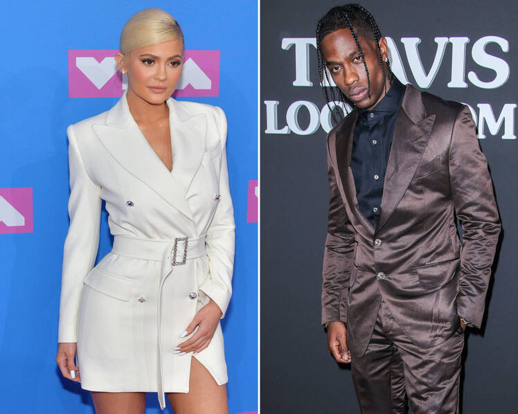 Side-by-Side Photos of Kylie Jenner and Travis Scott