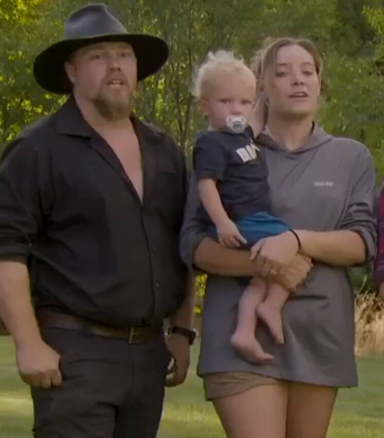 Alaskan Bush People's Noah and Rhain Brown Make Rare Appearance With Son Elijah in Fire Update