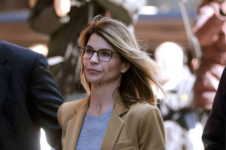 Lori Loughlin at Court