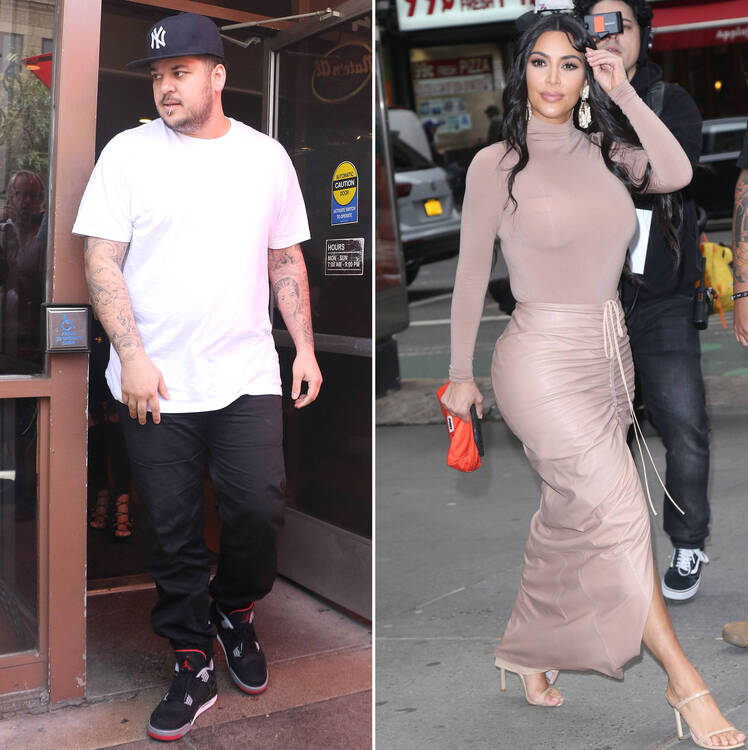 Rob Kardashian Makes Rare Appearance at Kim's Birthday Amid Weight Loss