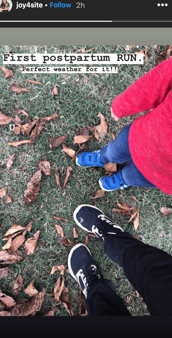 Joy-Anna Duggar Enjoys 1st Postpartum Run After Welcoming Daughter