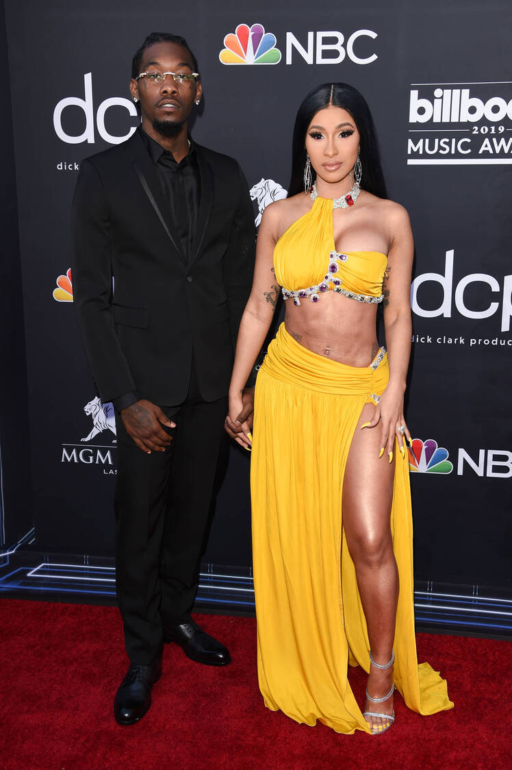 cardi b offset kiss reunite birthday divorce