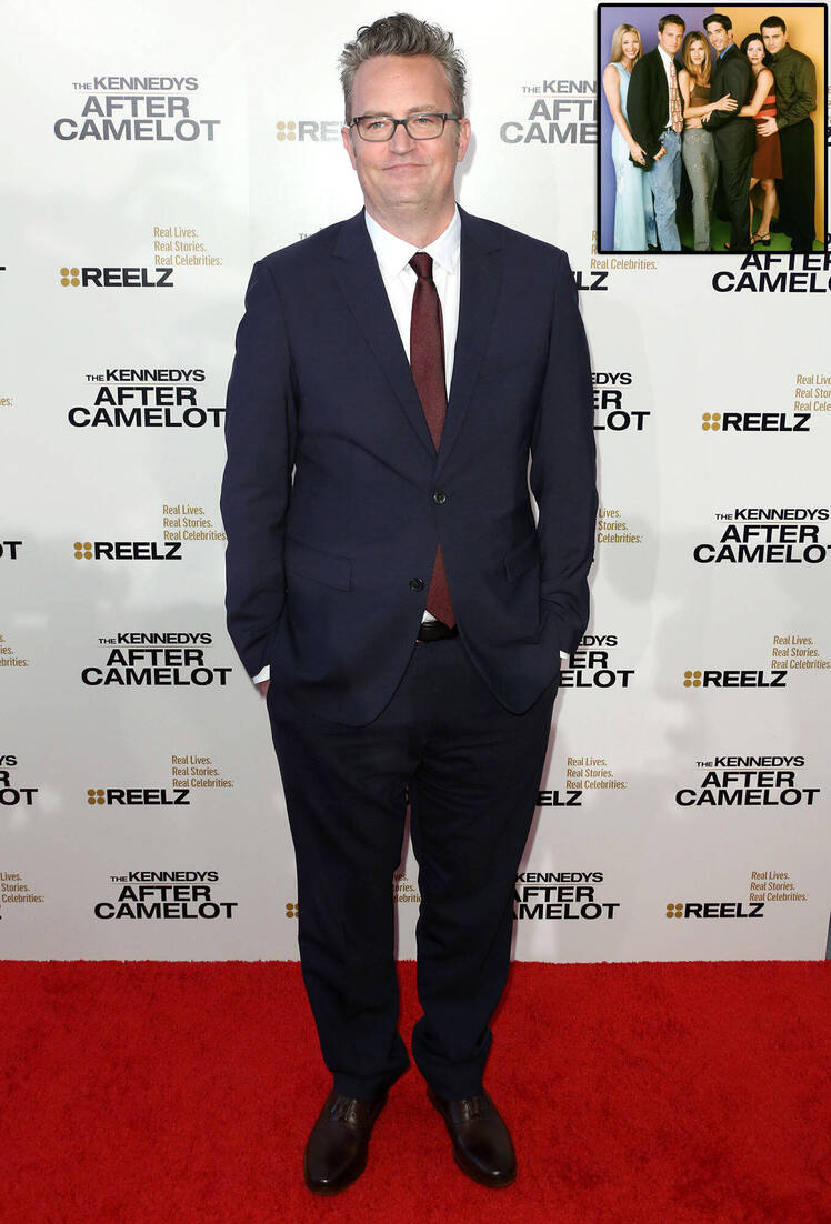 Matthew Perry Teases Busy Year and Return to the Spotlight With Friends Costars