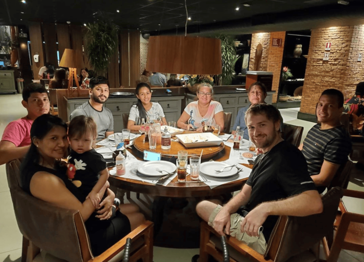 90 Day Fiance's Paul Staehle With Karine's Family