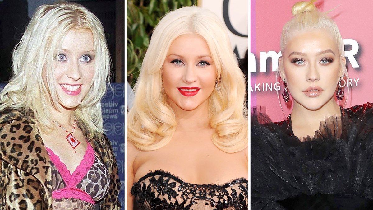 Christina Aguilera Anal - Christina Aguilera's Transformation: See Photos Young to Now