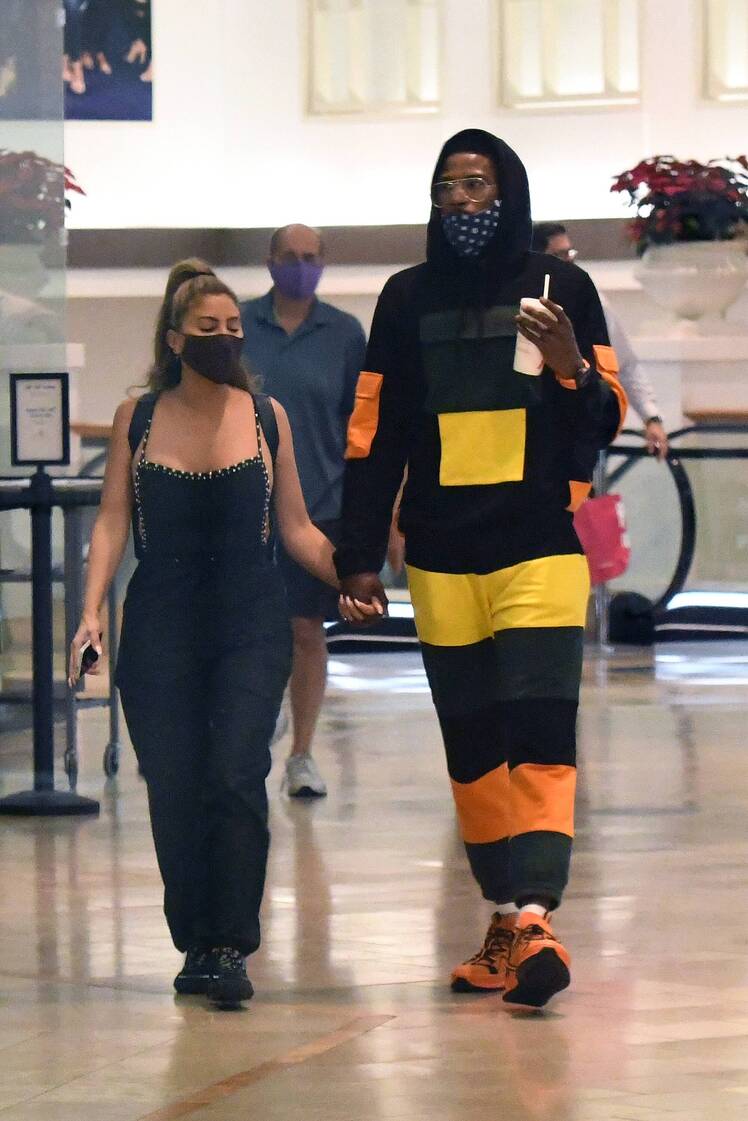 Malik Beasley Holding Hands With Larsa Pippen Date