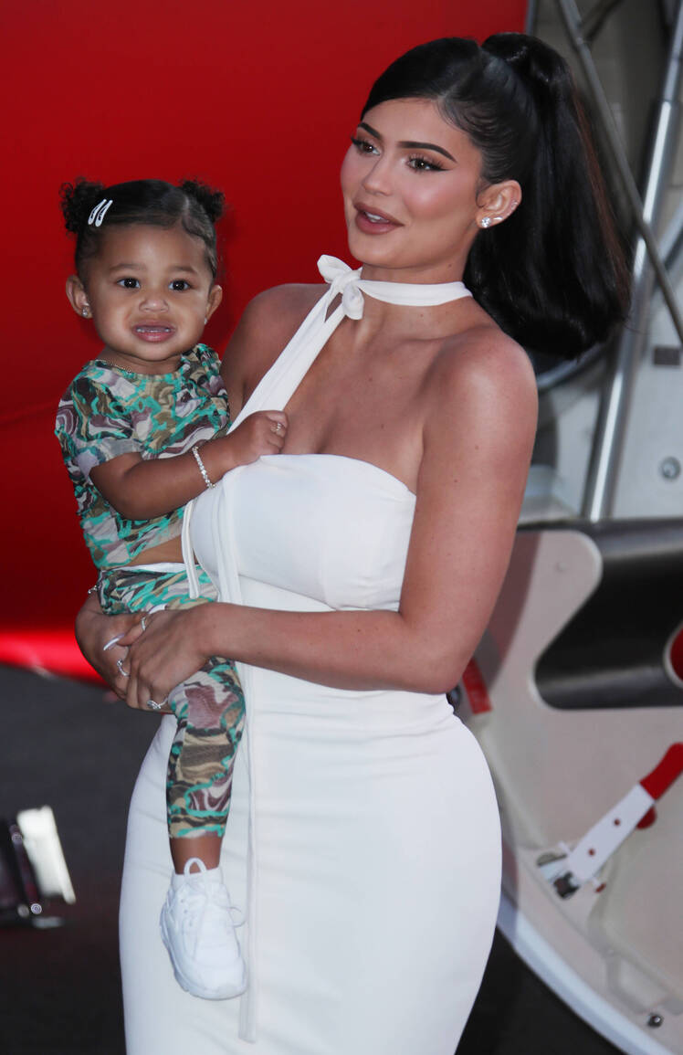 Kylie Jenner Shuts Down Claims That Stormi Is 'Wearing Makeup'