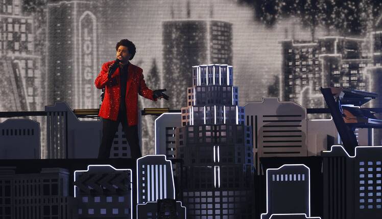 The Weeknd Super Bowl LV performance watch