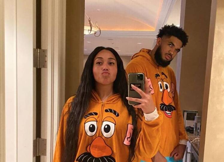Jordyn Woods and Karl-Anthony
