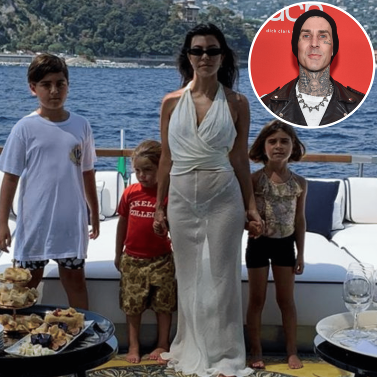 Kourtney Kardashian's Kids 'Grossed Out' By PDA With Travis