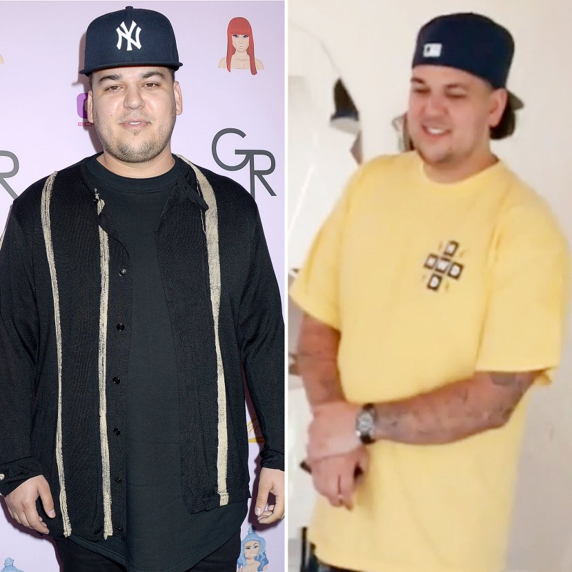 Rob Kardashian Flaunts Weight Loss On Kuwtk Photos