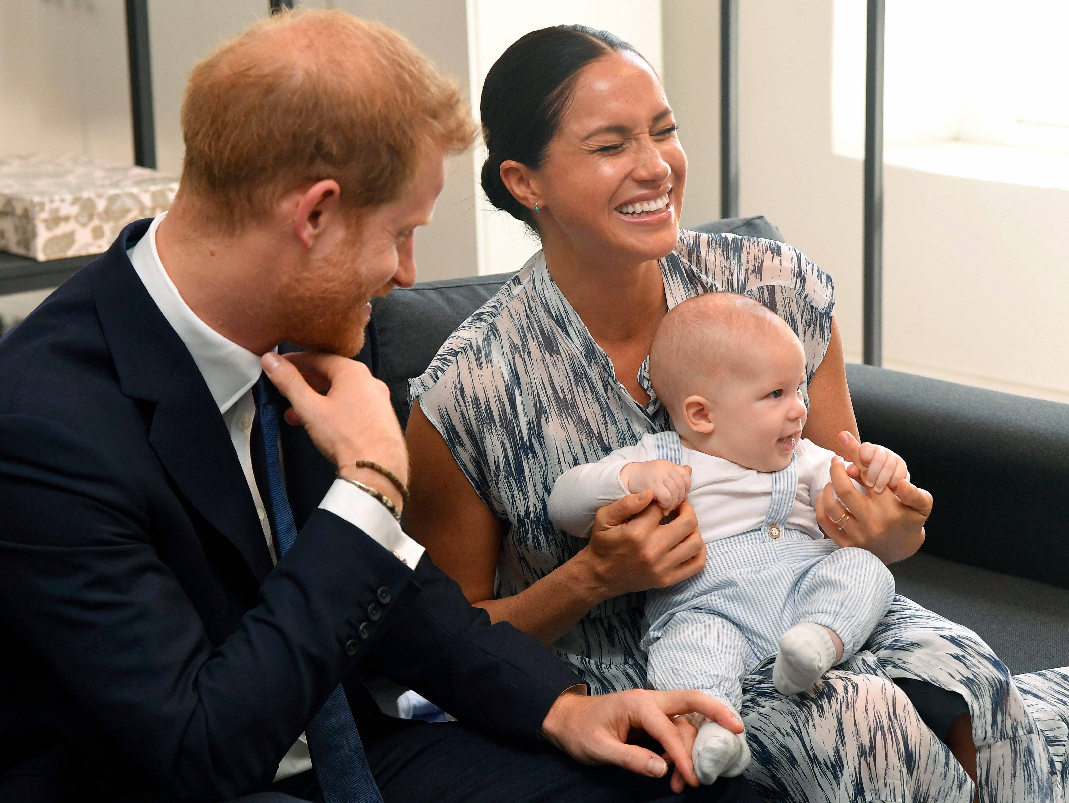 Meghan Markle And Archie Photographed During Rare L A Outing