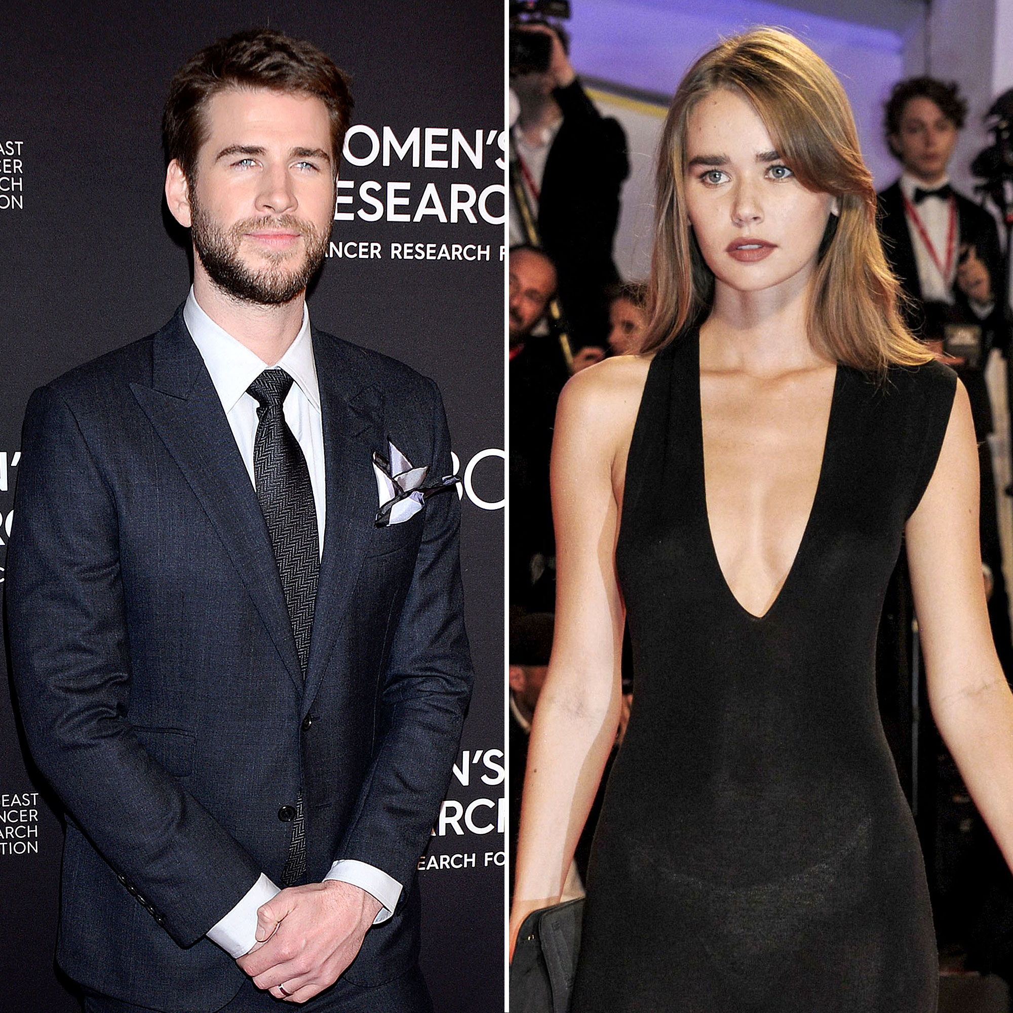 Liam Hemsworth And Gf Gabriella Brooks Pose In Rare Selfie