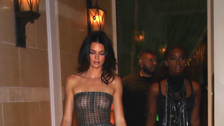 Kendall Jenner rocks nearly see-through lace bra in photo shoot