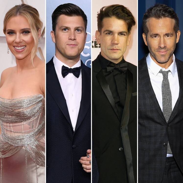 Scarlett Johansson's Engagement Rings Colin, Romain and Ryan