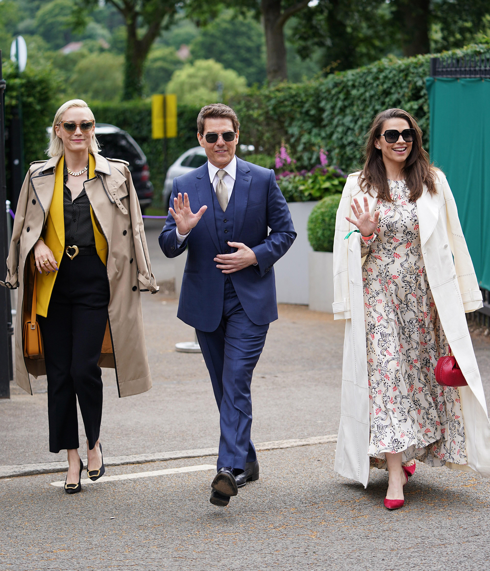 Tom Cruise Attends Wimbledon Finals With 'MI7' Costars | In Touch Weekly