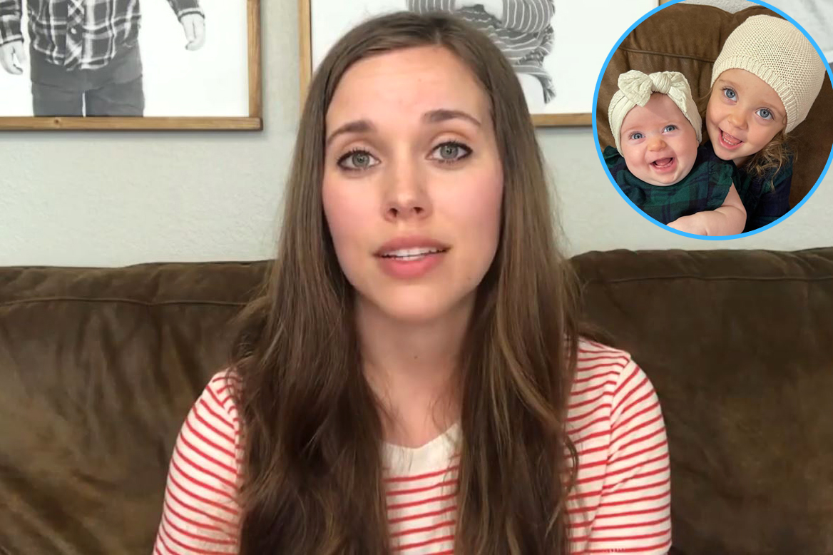 Jessa Duggars Daughters Fern Ivy Jane Twinning In New Photos In Touch Weekly 