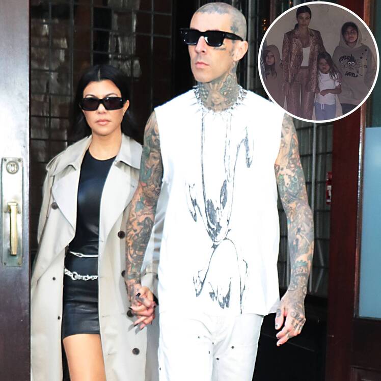 Kourtney Kardashian’s Kids ‘Adore’ Fiance Travis Barker, ‘Thrilled’ About Engagement News