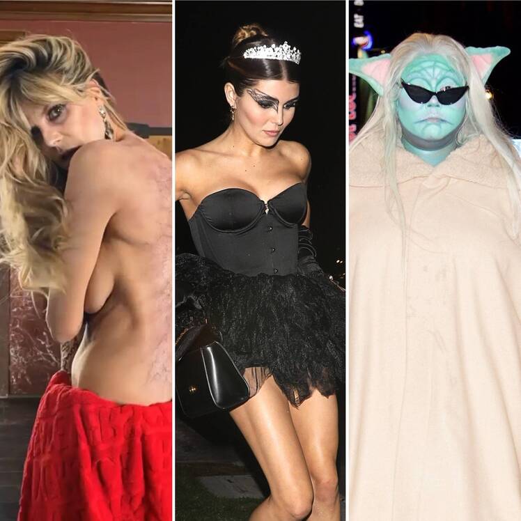 celebrity halloween 2021 heidi klum olivia jade lizzo