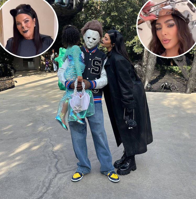 See How Every Member of the Kardashian-Jenner Family Dressed Up for Halloween 2021
