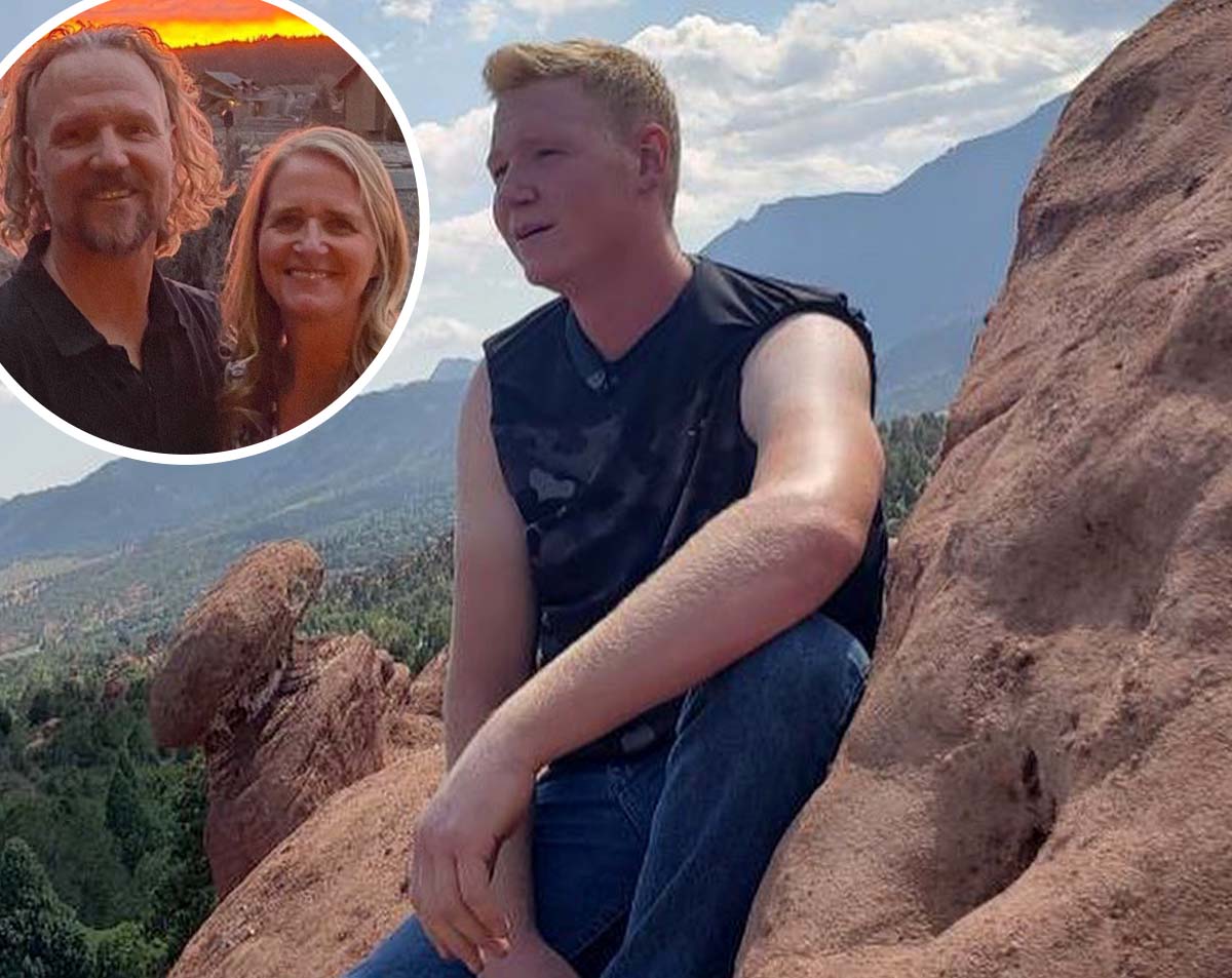 Sister Wives star Christine Brown's son Paedon says he 'can't