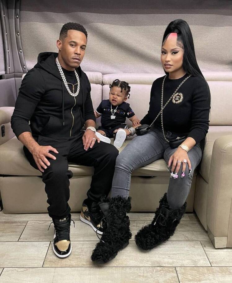 Nicki Minaj and Son