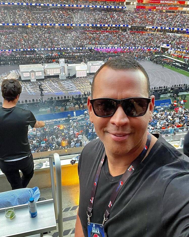 A-Rod Misses Run-In With J.Lo and Ben Affleck at the Super Bowl
