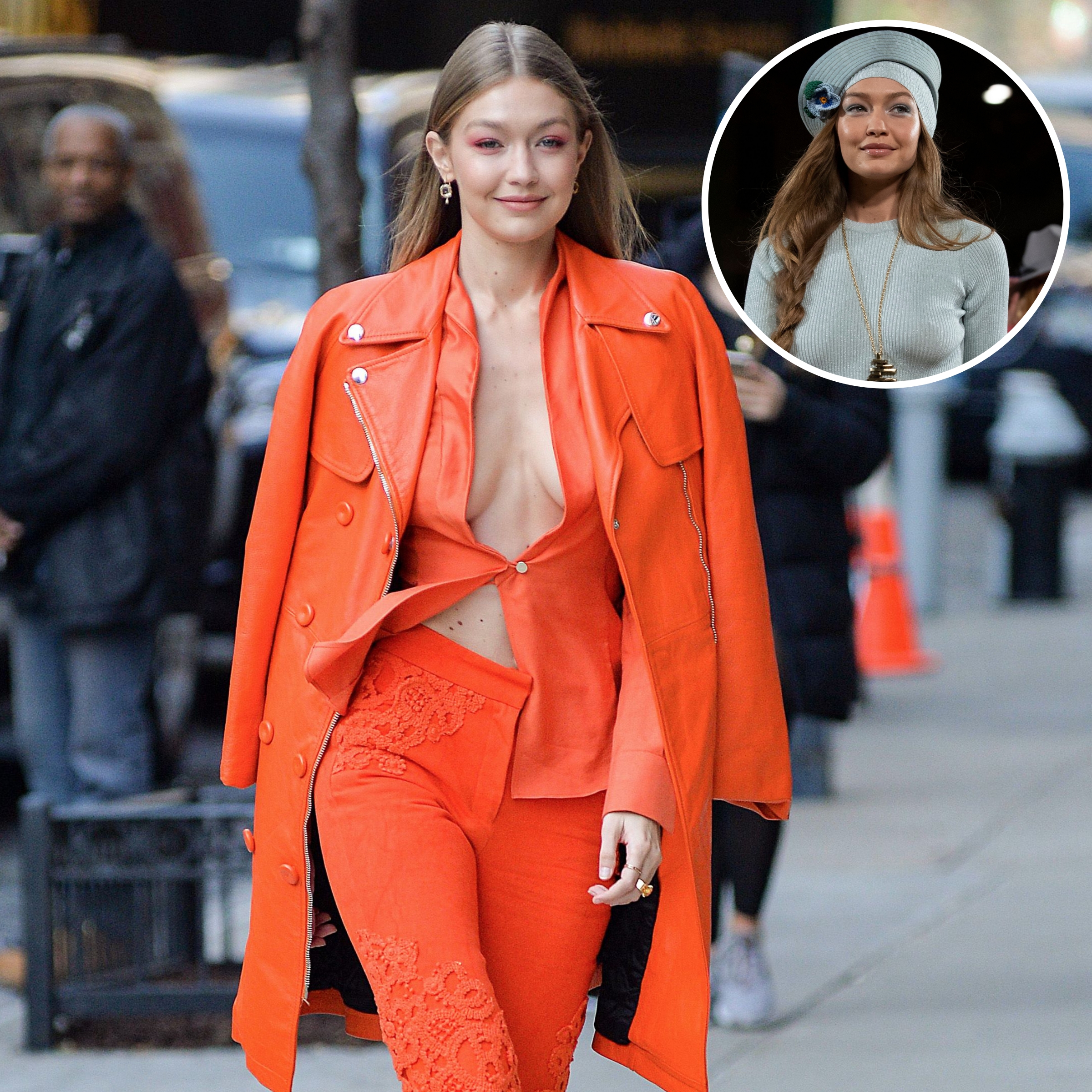 Gigi Hadid leaves her apartment and heads to 'The Tonight Show
