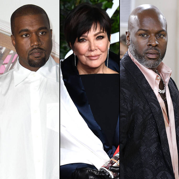 Kanye West Accuses Kris Jenner's Boyfriend Corey Gamble of Cheating