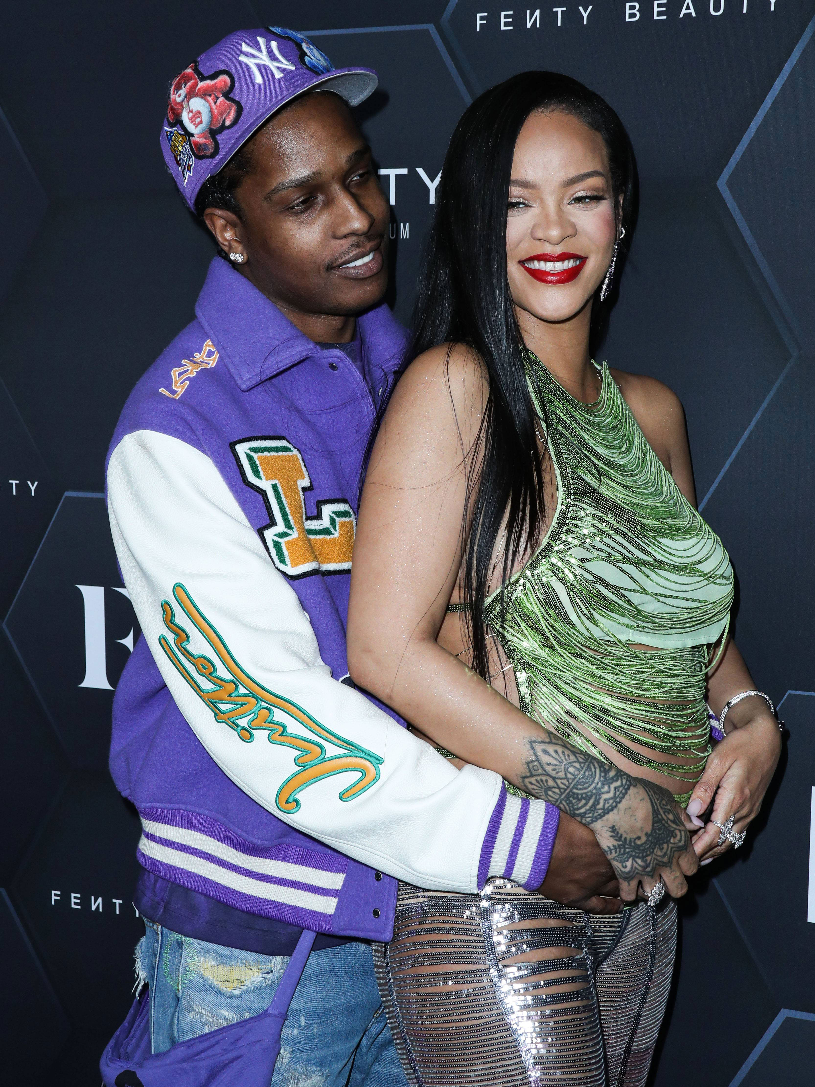 Rihanna Posts Sweet Photo of A$AP Rocky and Their Baby in Barbados