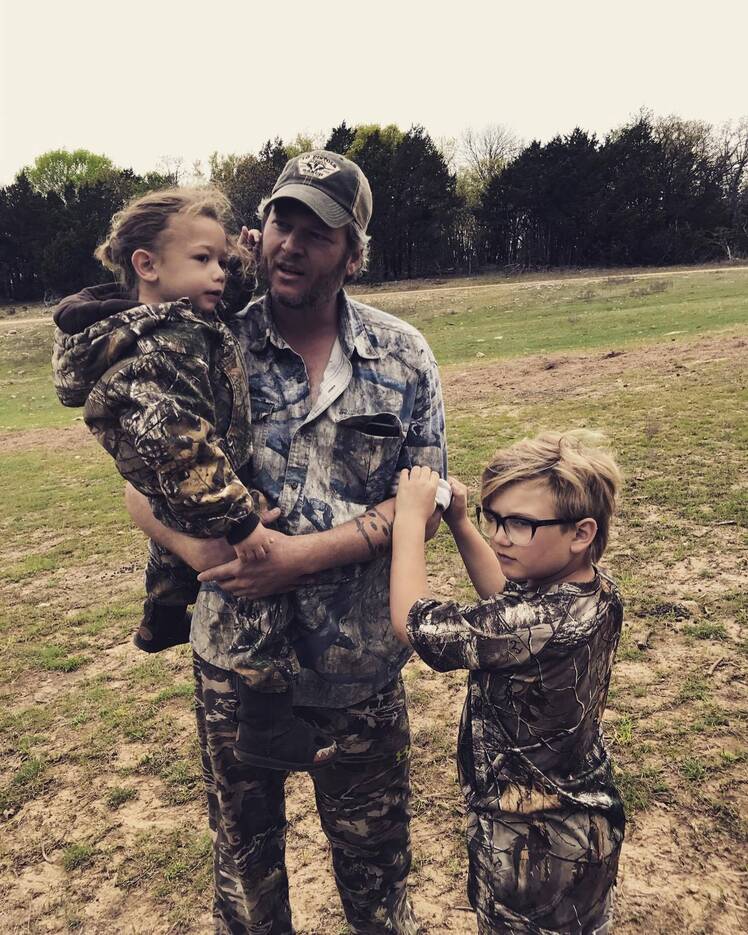 Blake Shelton Fallen in Love With Gwen Stefani's Boys