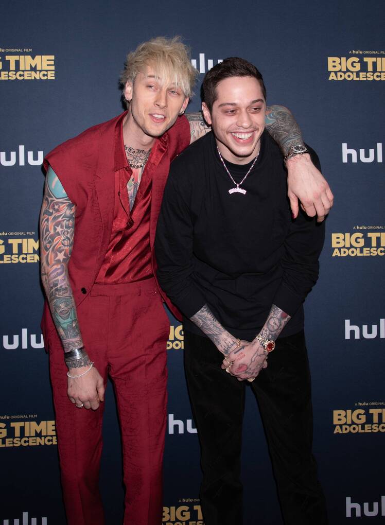MGK Confirms Pete Davidson Will ‘Absolutely’ Be a Groomsman in Megan Fox Wedding