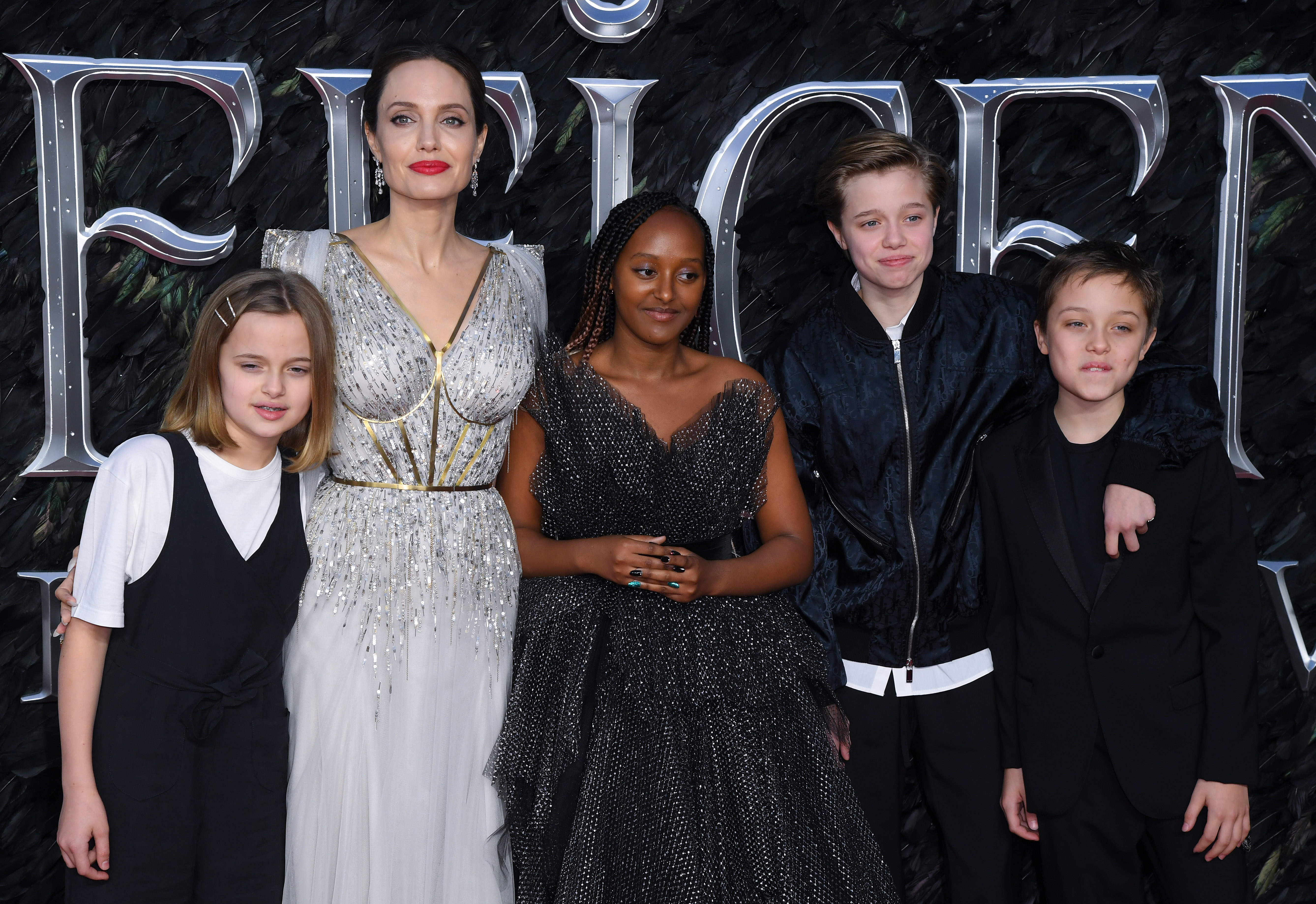 Vivienne Jolie Pitt See Photos Of Brad And Angelina S Daughter In   Vivienne Jolie Pitt Maleficent 