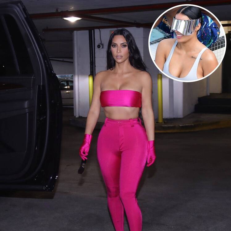 Kim Kardashian Shades Kanye’s Girlfriend Chaney Jones on SI Cover