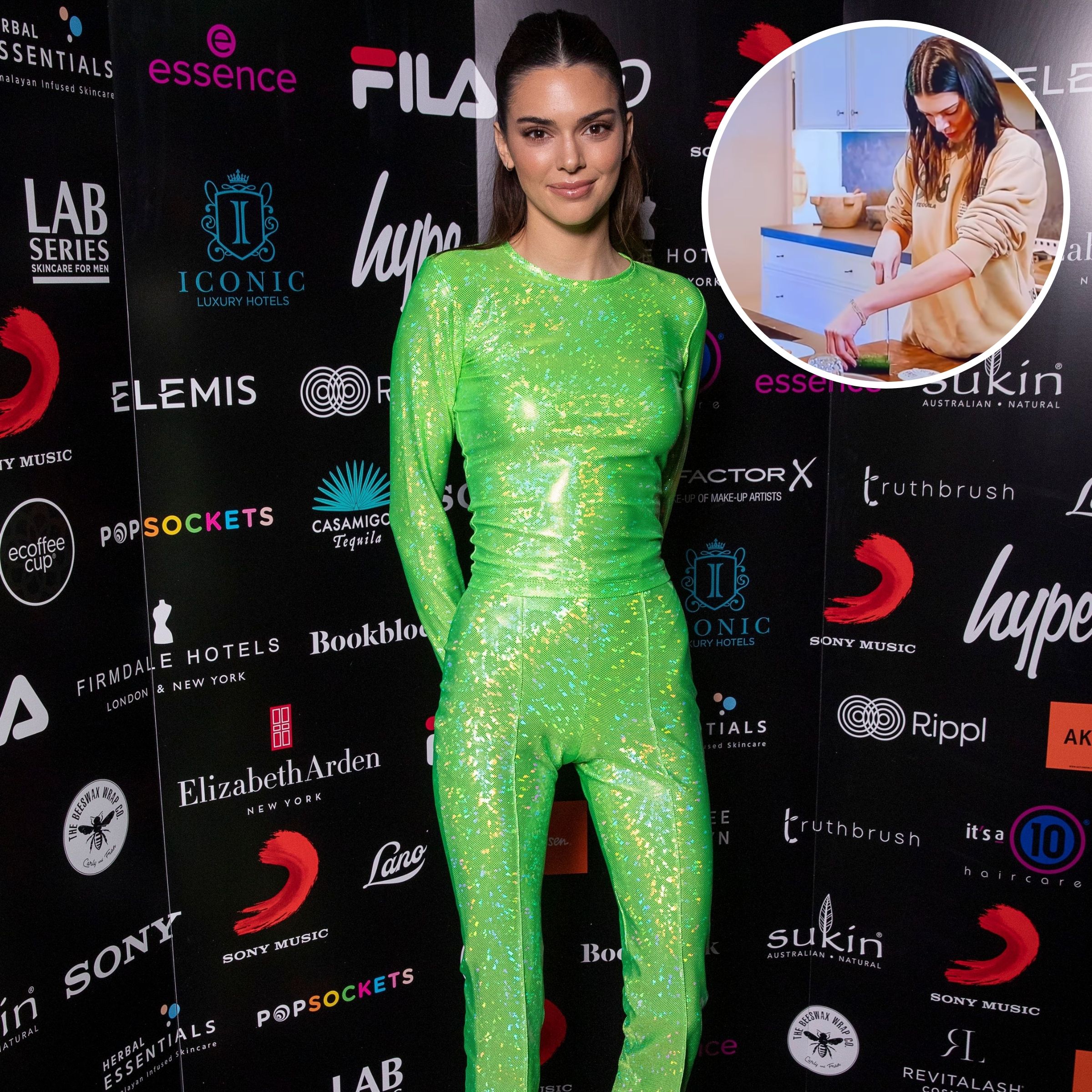 Kendall Jenner Cutting A Cucumber Video Roasted By Fans In Touch Weekly
