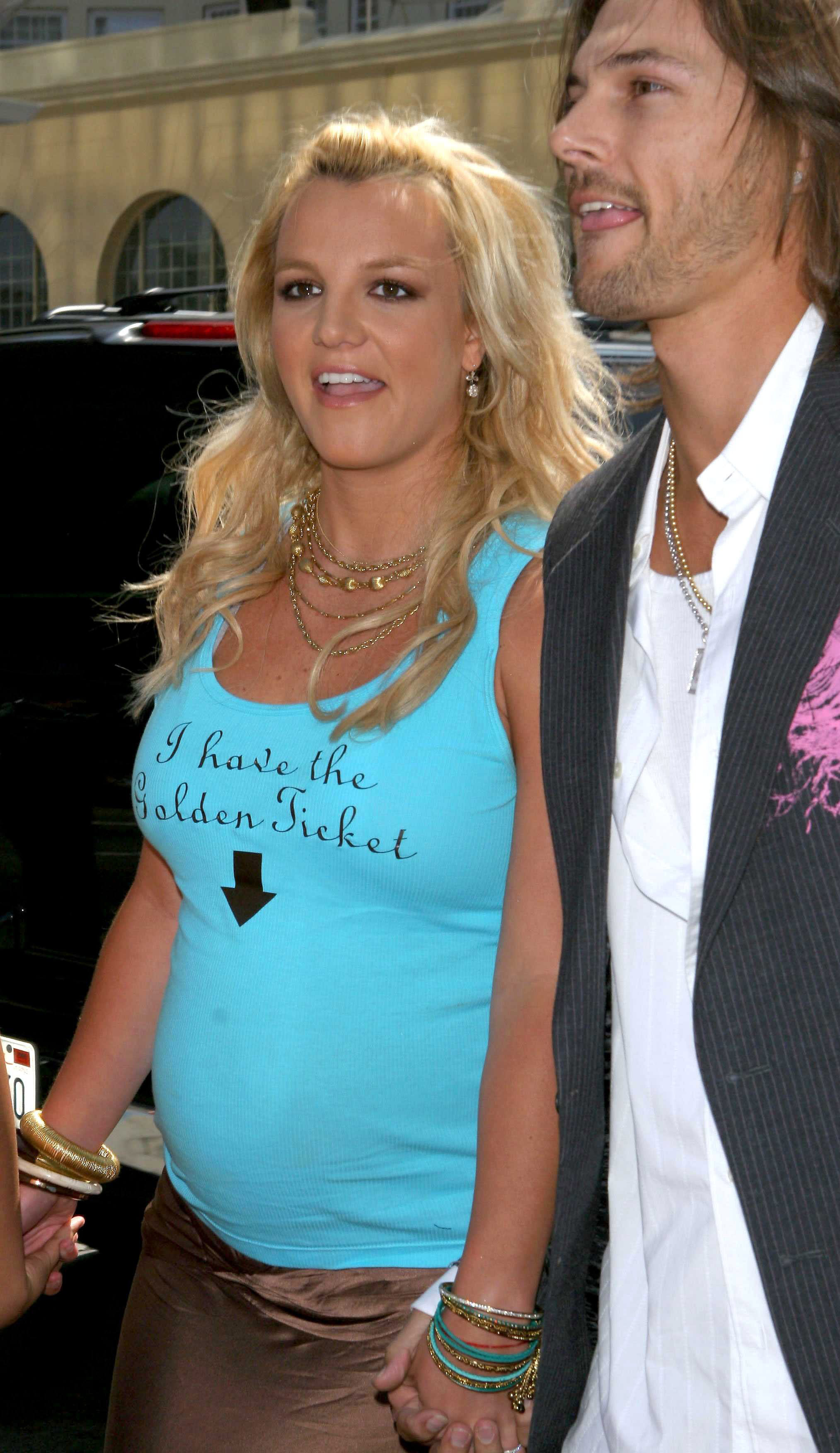 Britney Spears Pregnancy Photos Then and Now Baby Bump Pictures