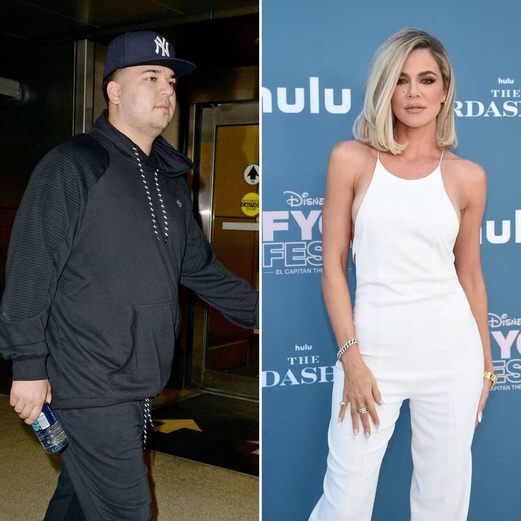 Rob Kardashian Makes Rare Appearance at Sister Khloe’s 38th Birthday Party: See Photo