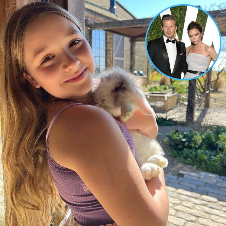 So Grown Up! See Rare Photos of David and Victoria Beckham’s Youngest Child Harper