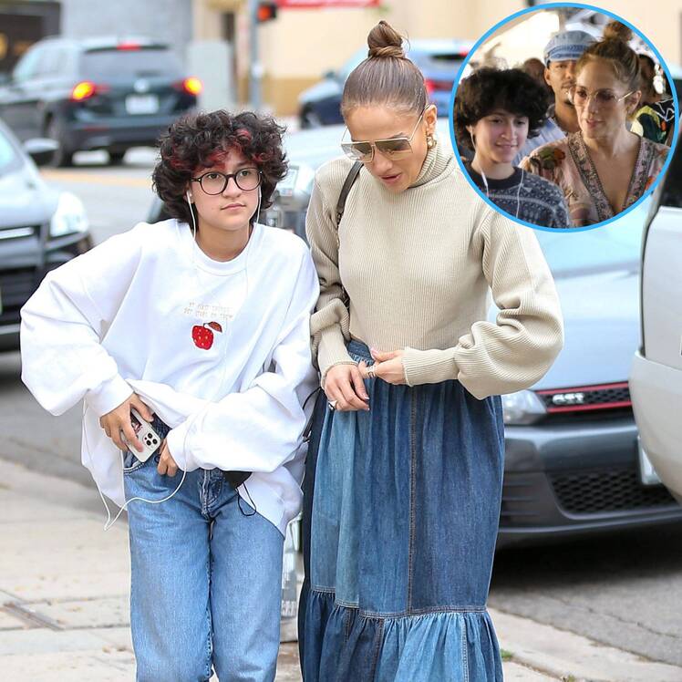 Jennifer Lopez, Her Child Emme Muniz Go to Italy: Photos