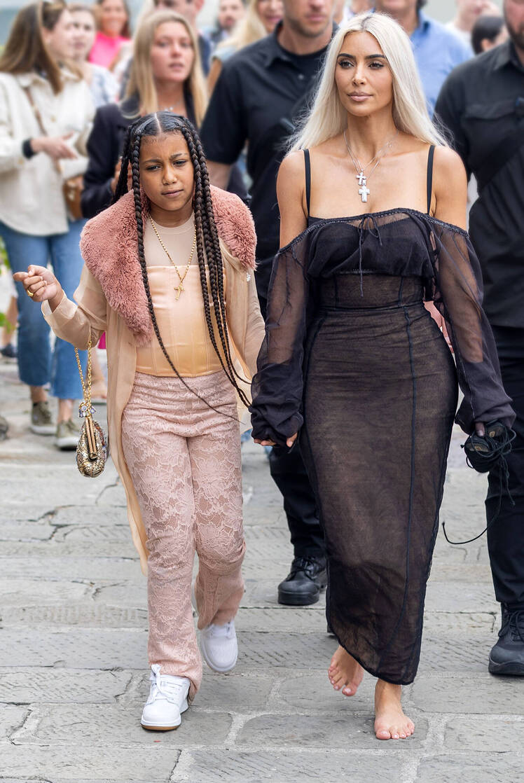 North West Pranks Kim Kardashian by Turning Rental House in Fake Murder Scene: ‘It Was Bad’