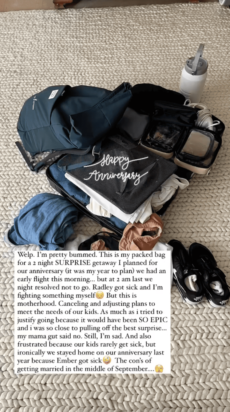LPBW's Audrey Roloff Reveals She and Jeremy Canceled Their Anniversary Trip: 'This Is Motherhood'