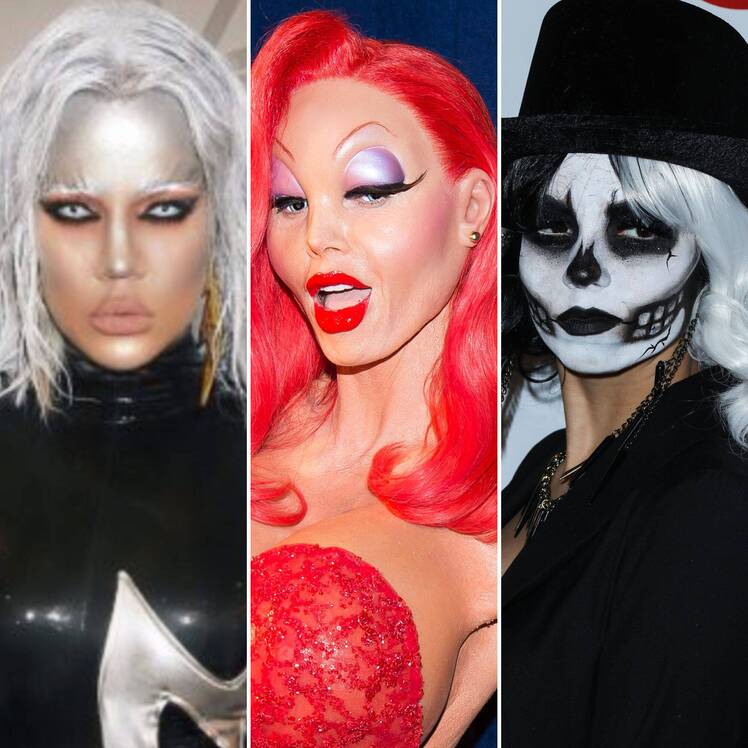 Khloe Kardashian, Heidi Klum and More Celebrities With the Craziest Halloween Transformations
