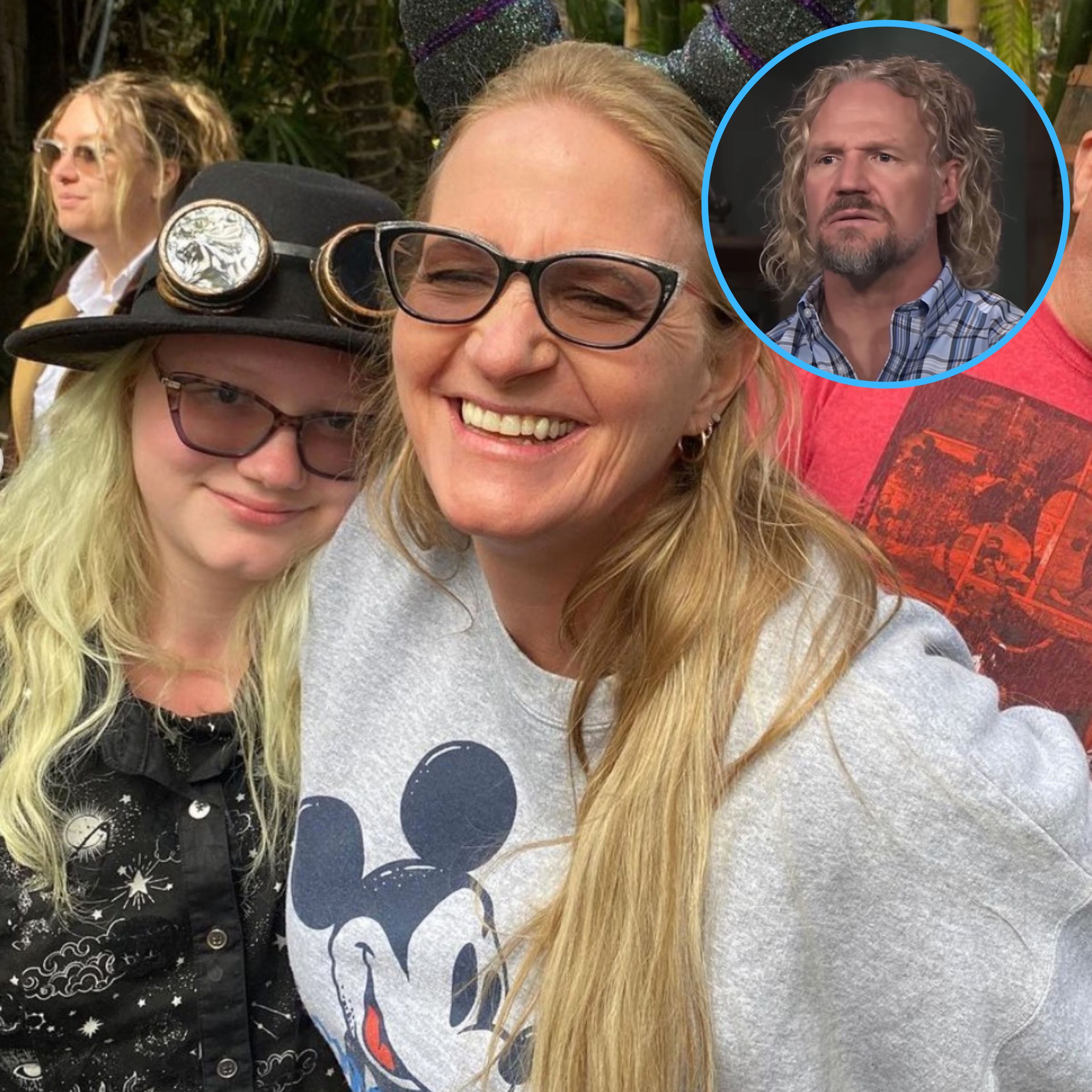 Christine Brown & Fiance David Woolley Take A Trip To Disneyland