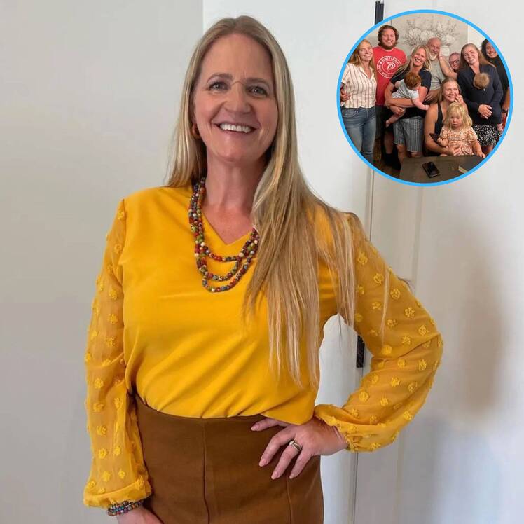 christine brown rare family photo