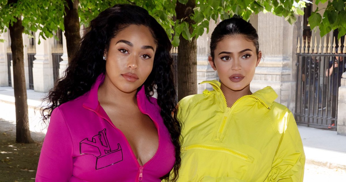 Jordyn Woods sends message with choker necklace at dinner with Kylie Jenner