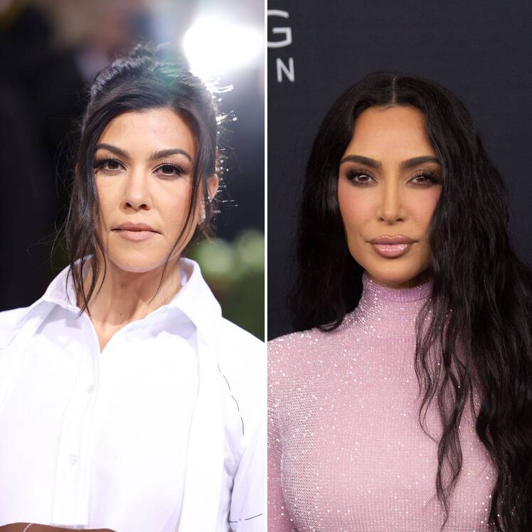 Kourtney Kardashian Says She's Happiest When She's 'the F—k Away' From Kim Kardashian Amid Feud