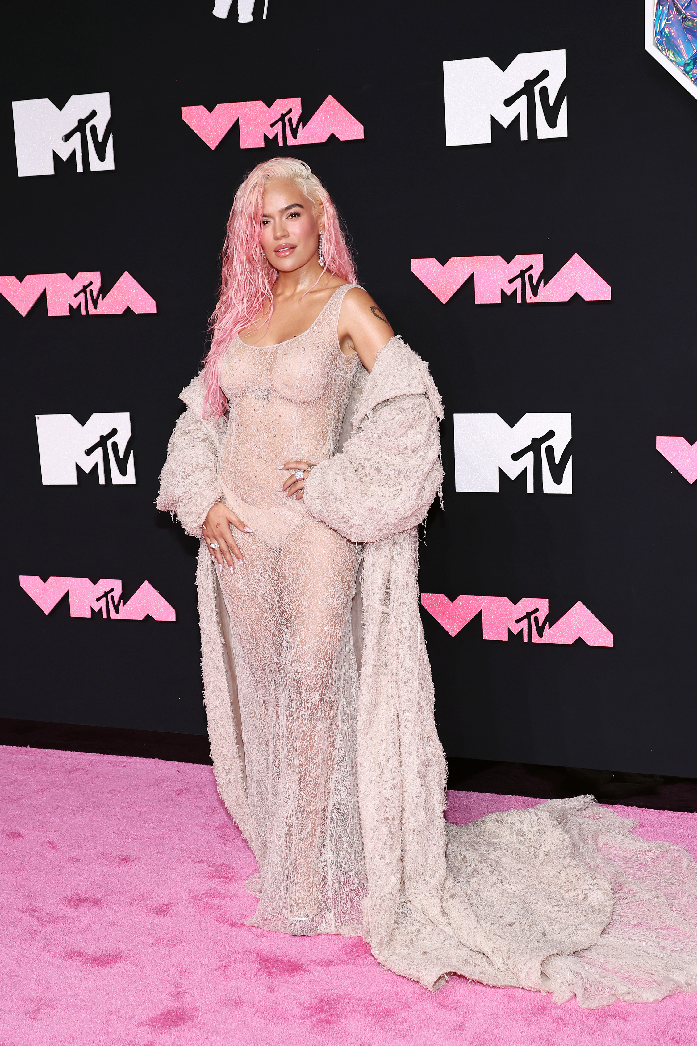 Sheer Dresses Were Literally Everywhere at the 2023 VMAs