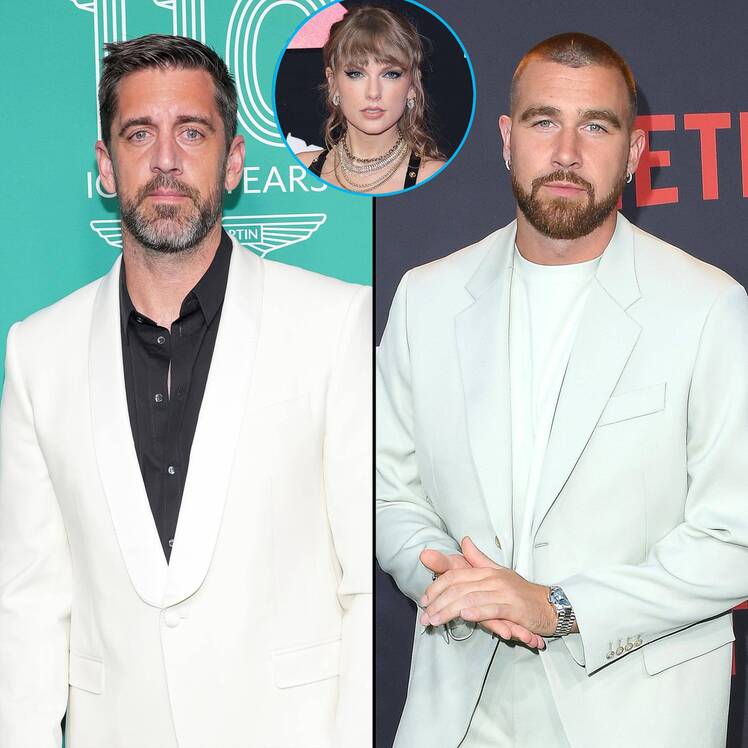 Aaron Rodgers Shades Taylor s Boyfriend Travis Kelce 536